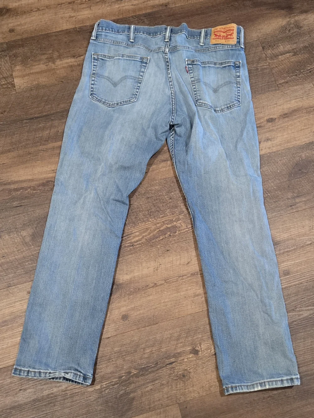 Levi's Men's Slim Straight Light Wash Jeans 38x30